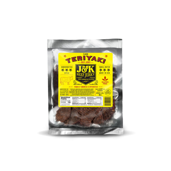 J&K Beef Jerky - Teriyaki Flavor