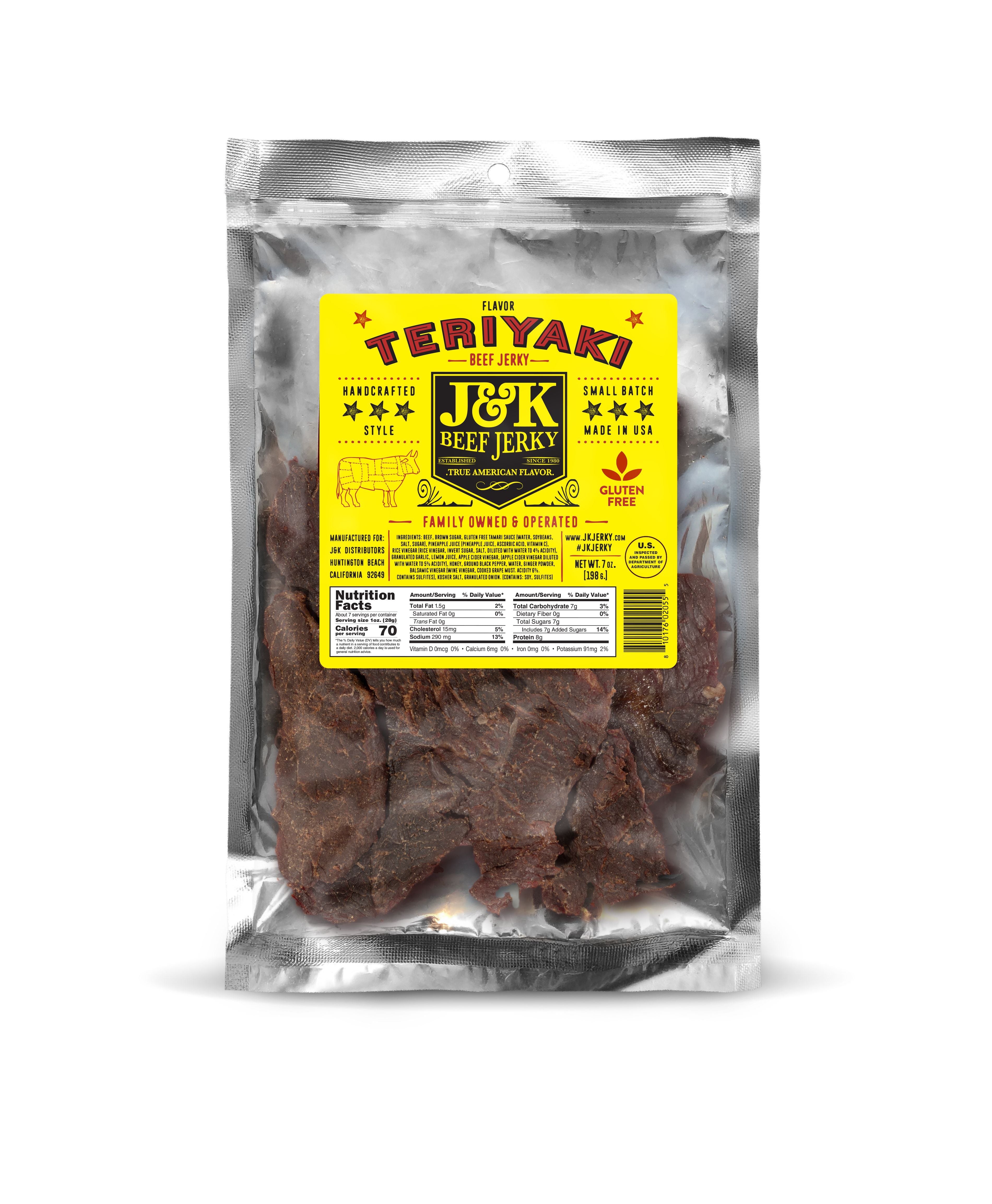 Large Beef Jerky Bundle (Eight 7 oz Bags)