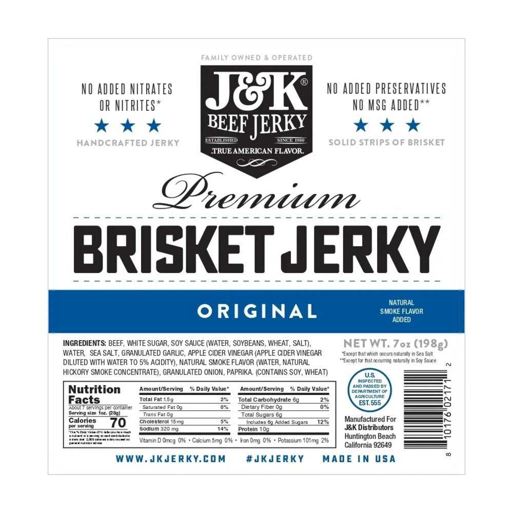 Original Brisket Beef Jerky
