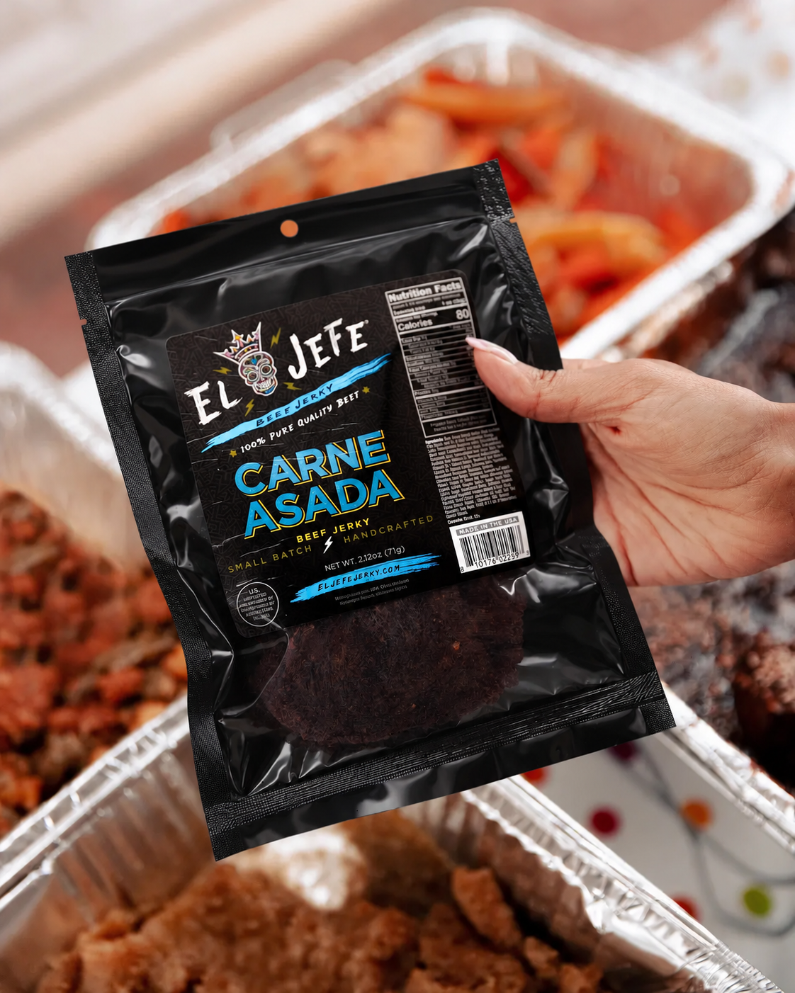 Carne Asada Beef Jerky bag