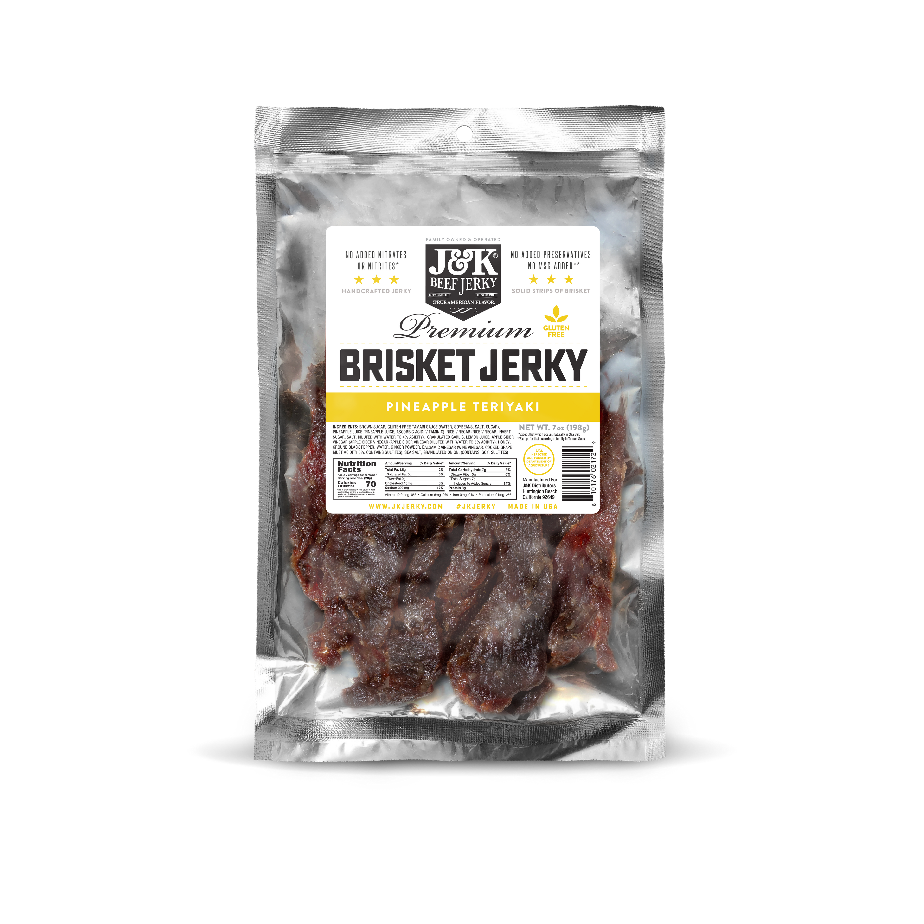 Large Beef Brisket Bundle (Five 7 oz. Bags)