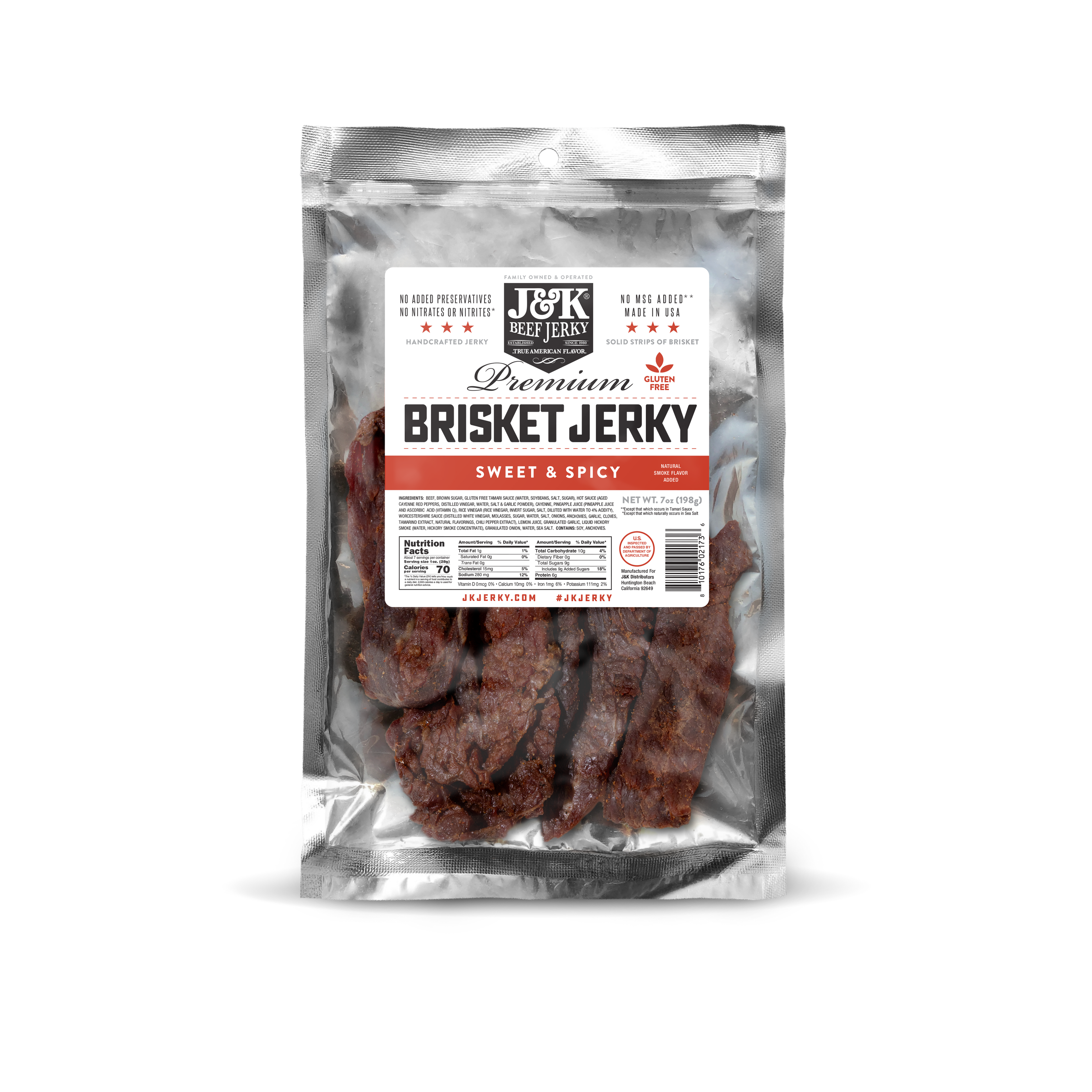 Large Beef Brisket Bundle (Five 7 oz. Bags)