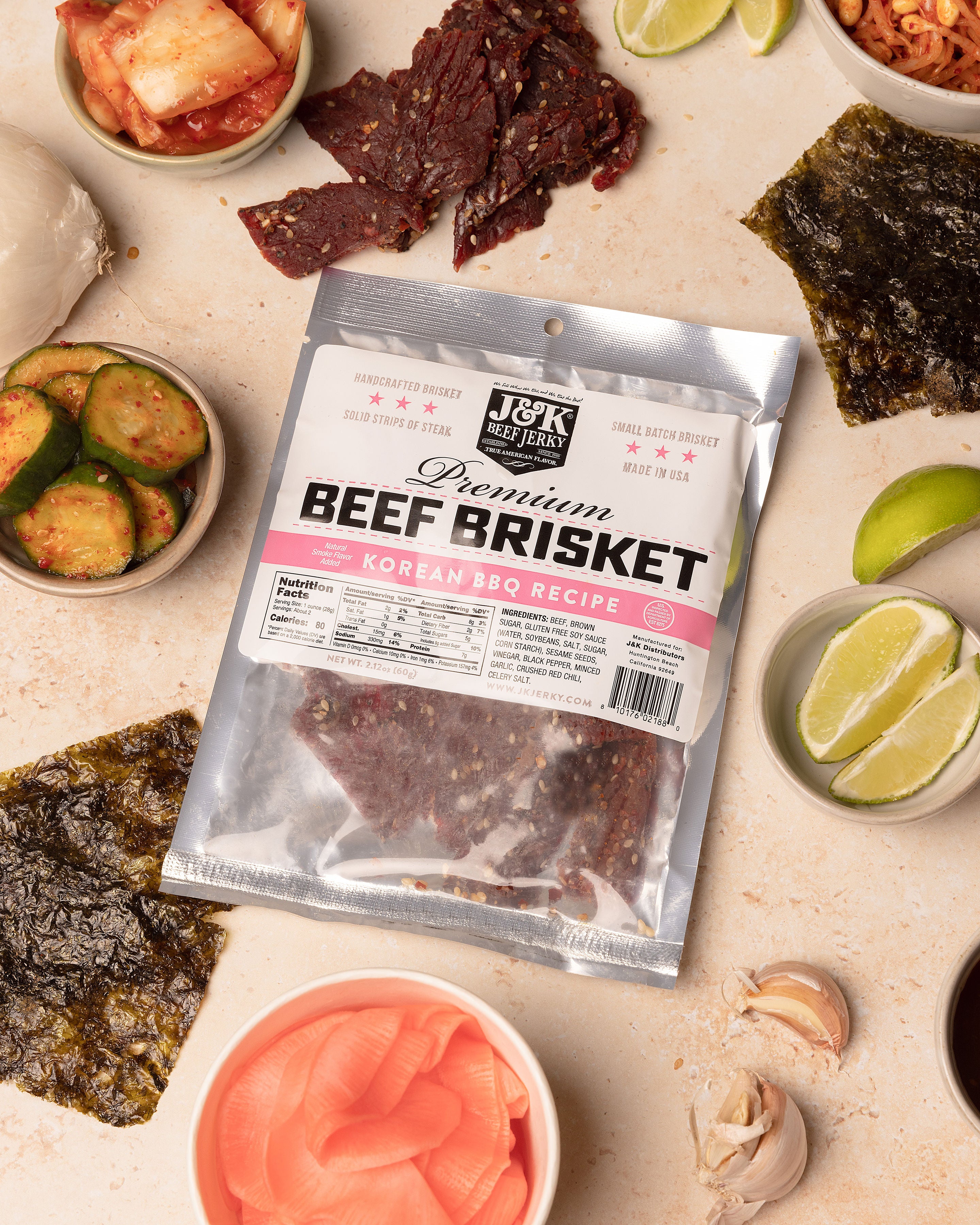 J&K Beef Brisket - Korean BBQ Flavor