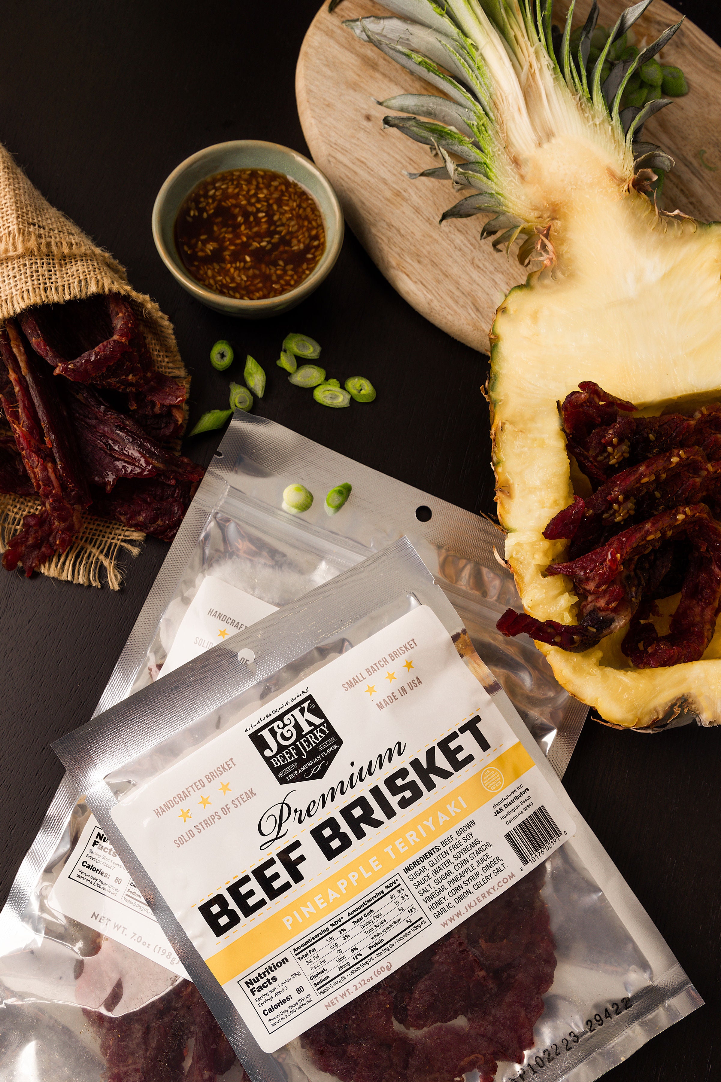 J&K Beef Brisket - Pineapple Teriyaki Flavor