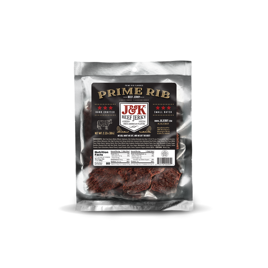 J&K Beef Jerky - Prime Rib Flavor