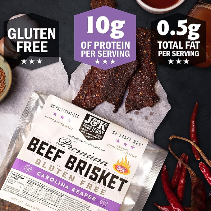 Gluten Free, 10g of Protein per Serving, 05g total fat per serving