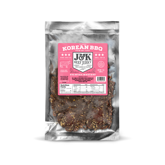 J&K Beef Jerky - Korean BBQ Flavor