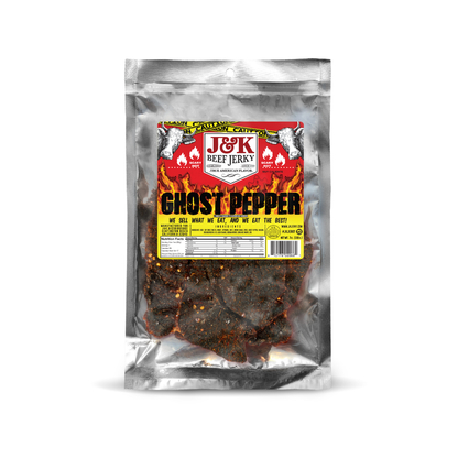 J&amp;K Beef Jerky - Ghost Pepper Flavor
