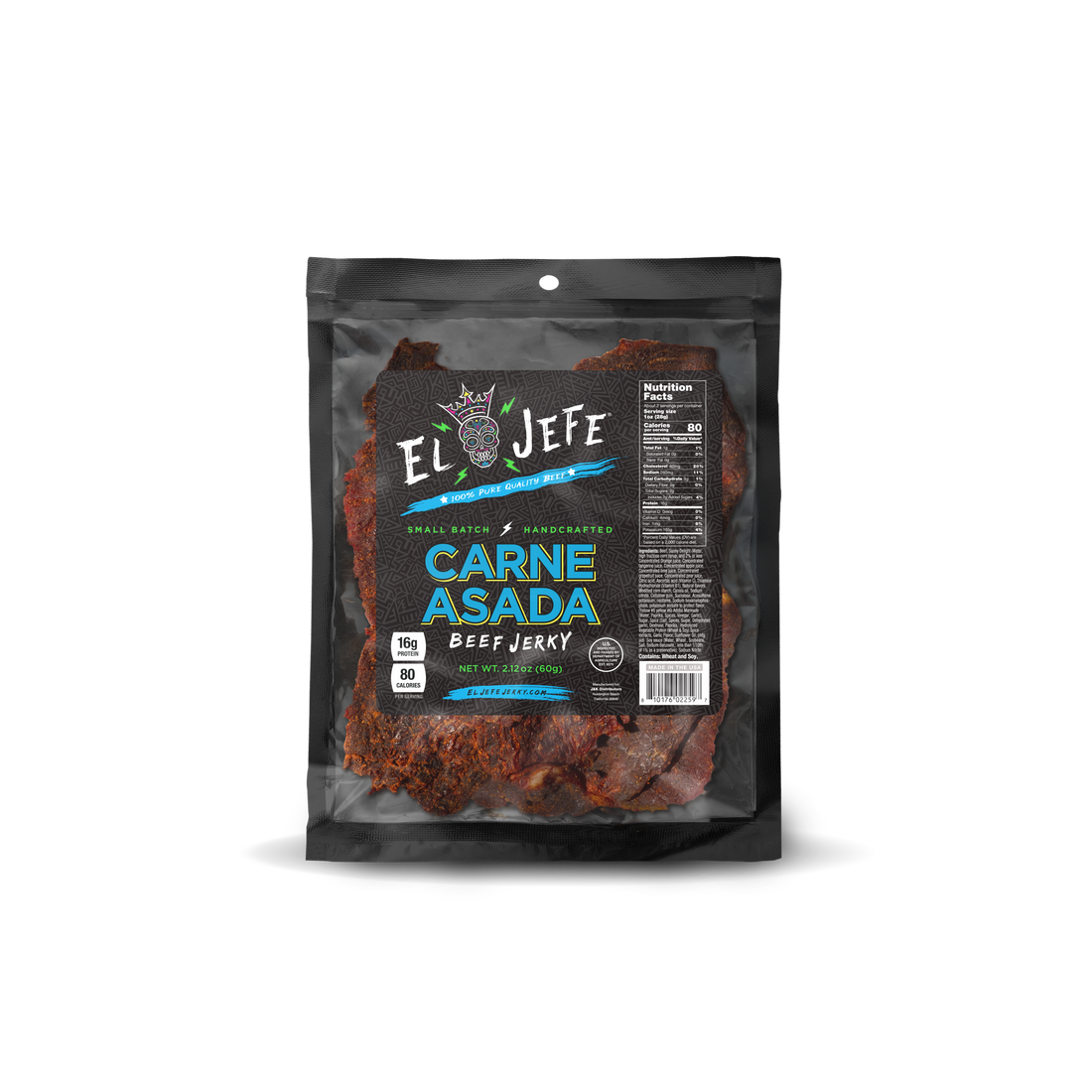 Carne Asada Beef Jerky 2.12 oz bag