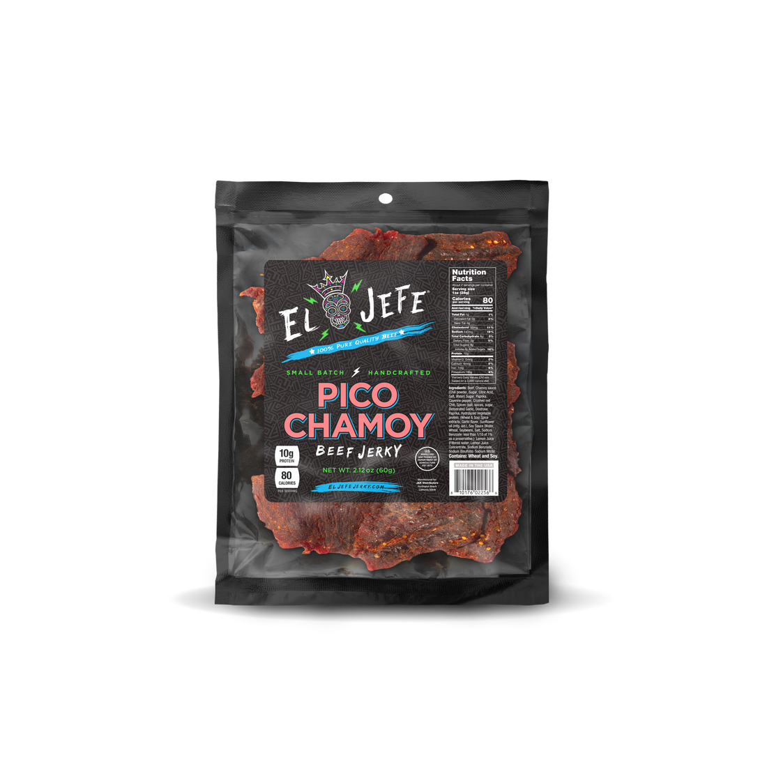 Pico Chamoy Beef Jerky 2.12 oz bag