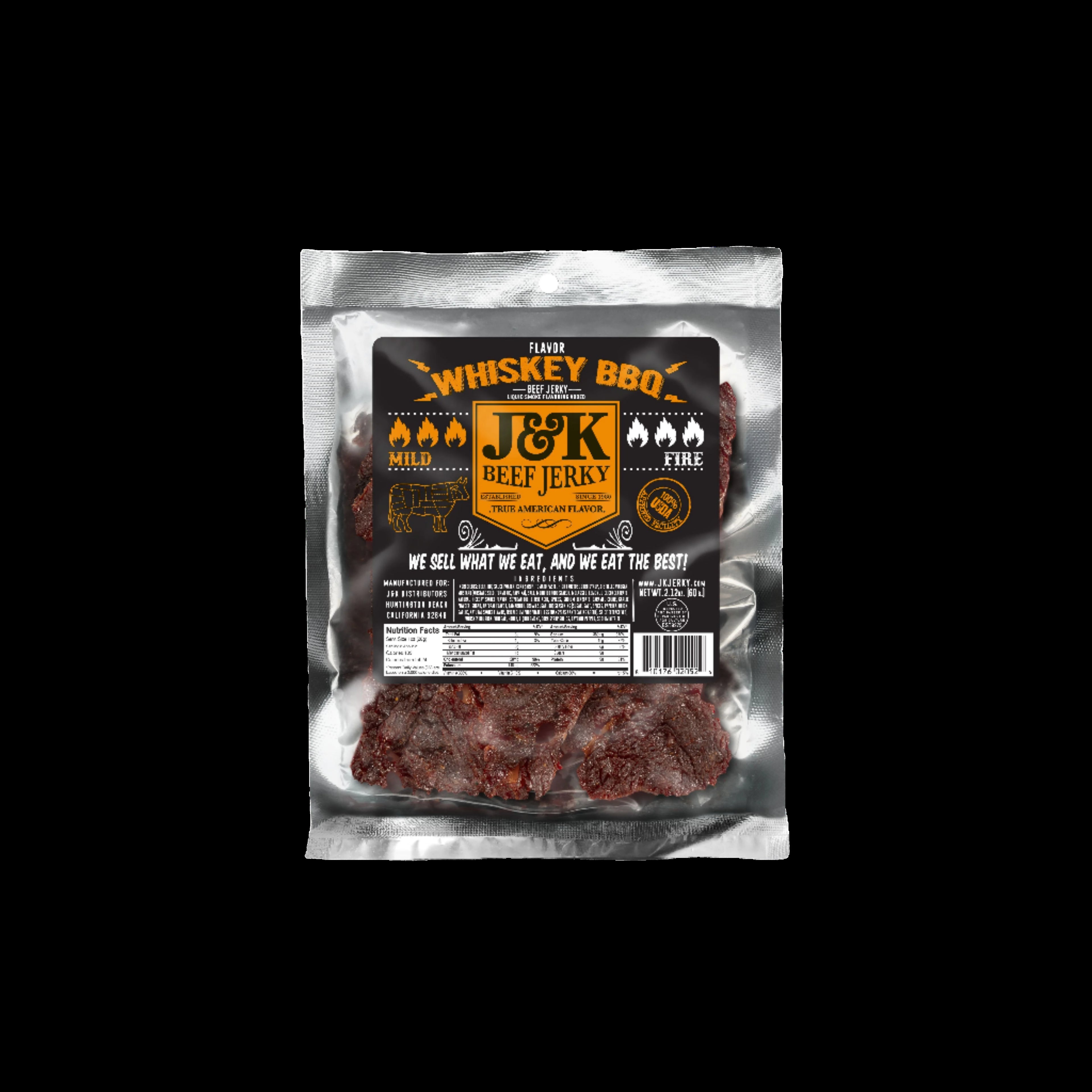 Small Beef Jerky Bundle (Eight 2.12 oz Bags)