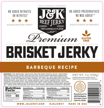 J&amp;K Beef Brisket - BBQ Recipe