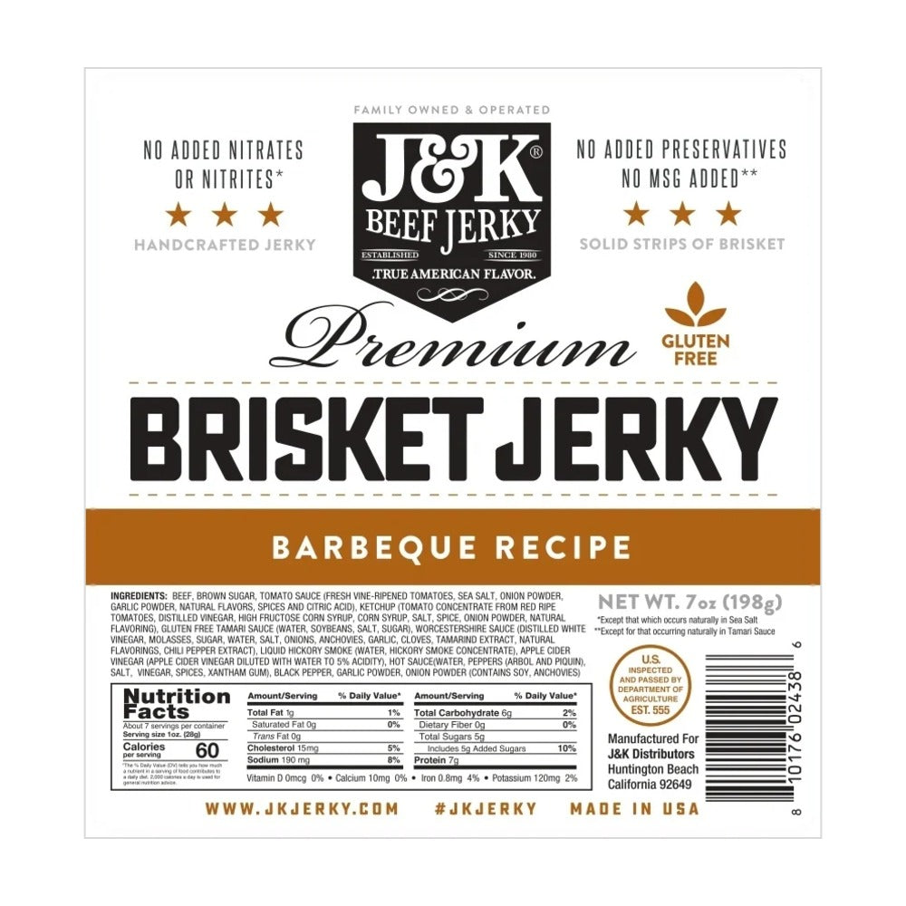 BBQ Brisket Beef Jerky