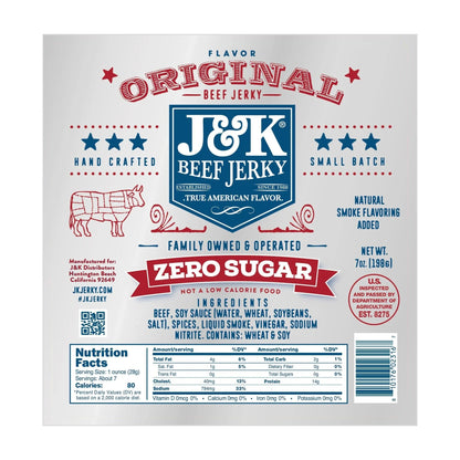 Zero Sugar Beef Jerky