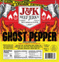 J&K Beef Jerky - Ghost Pepper Flavor