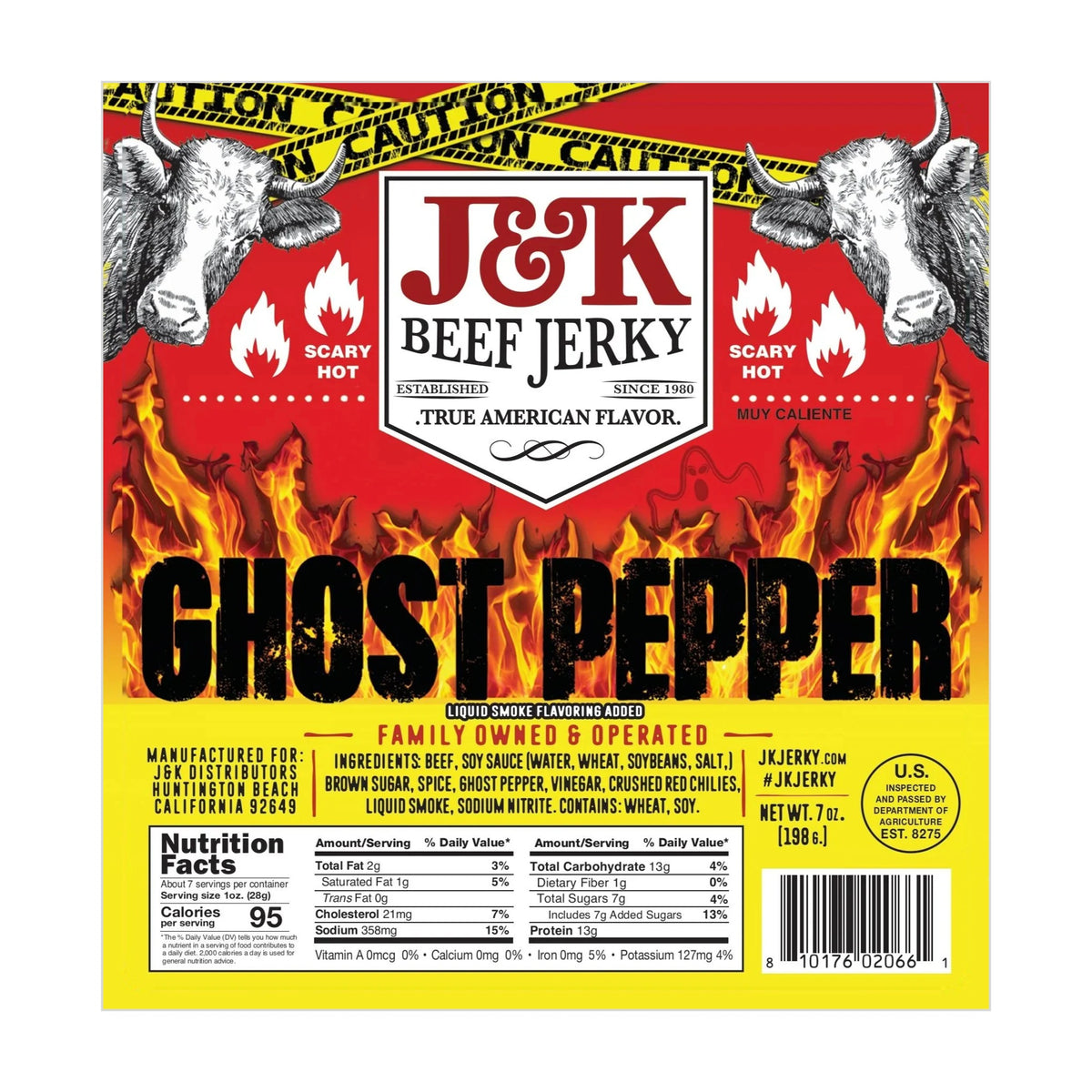 Ghost Pepper Beef Jerky