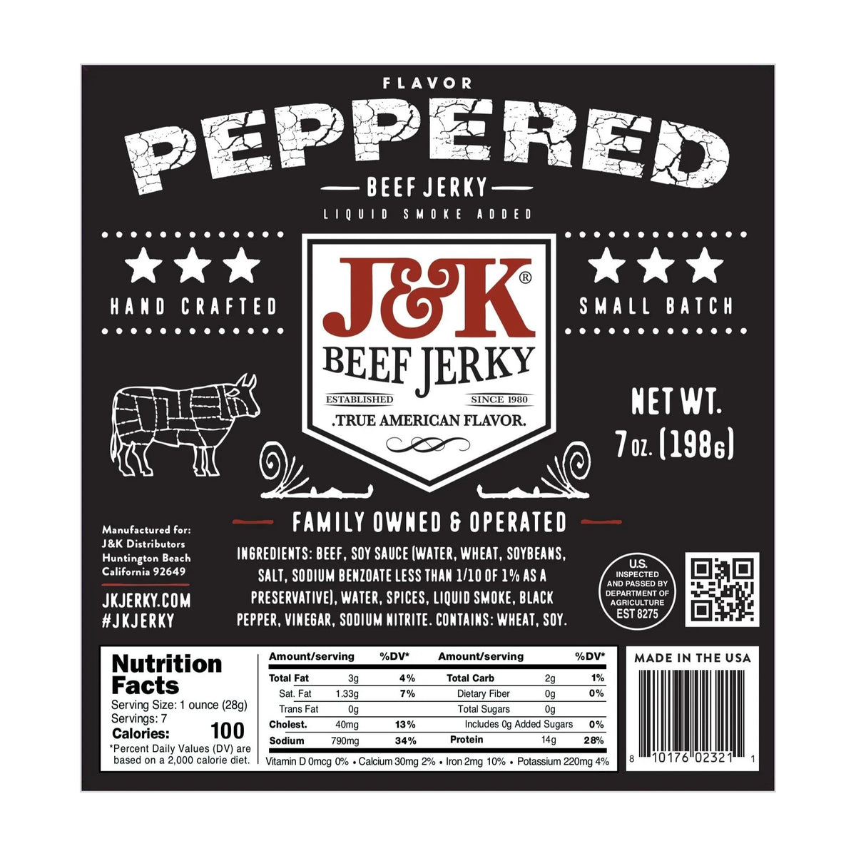 Peppered Beef Jerky