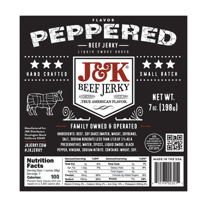 Peppered Beef Jerky