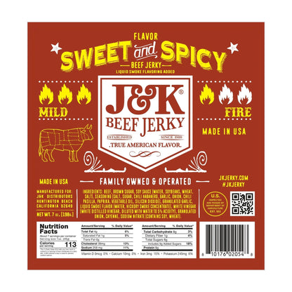 Sweet &amp; Spicy Beef Jerky
