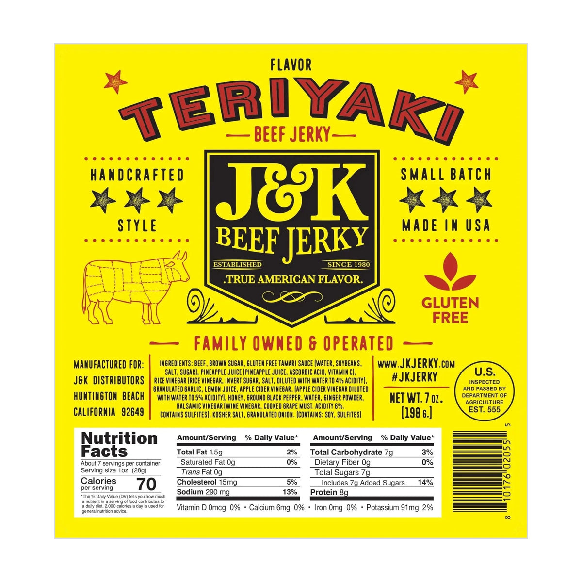Teriyaki Beef Jerky