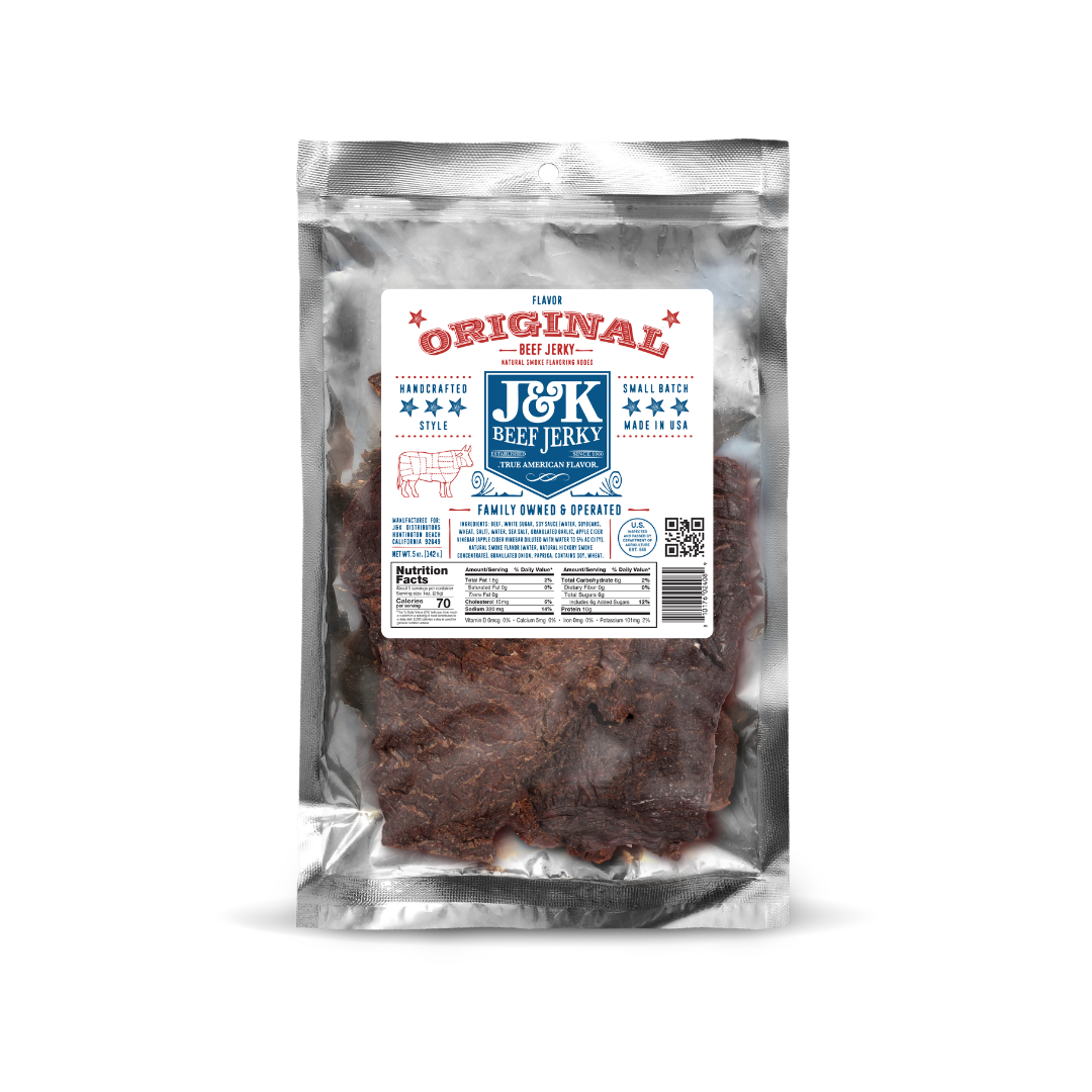 Original Sirloin Beef Jerky – J&amp;K