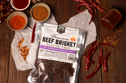 J&amp;K Beef Brisket - Carolina Reaper Flavor