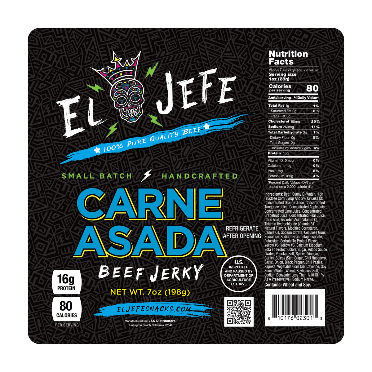 Carne Asada Beef Jerky