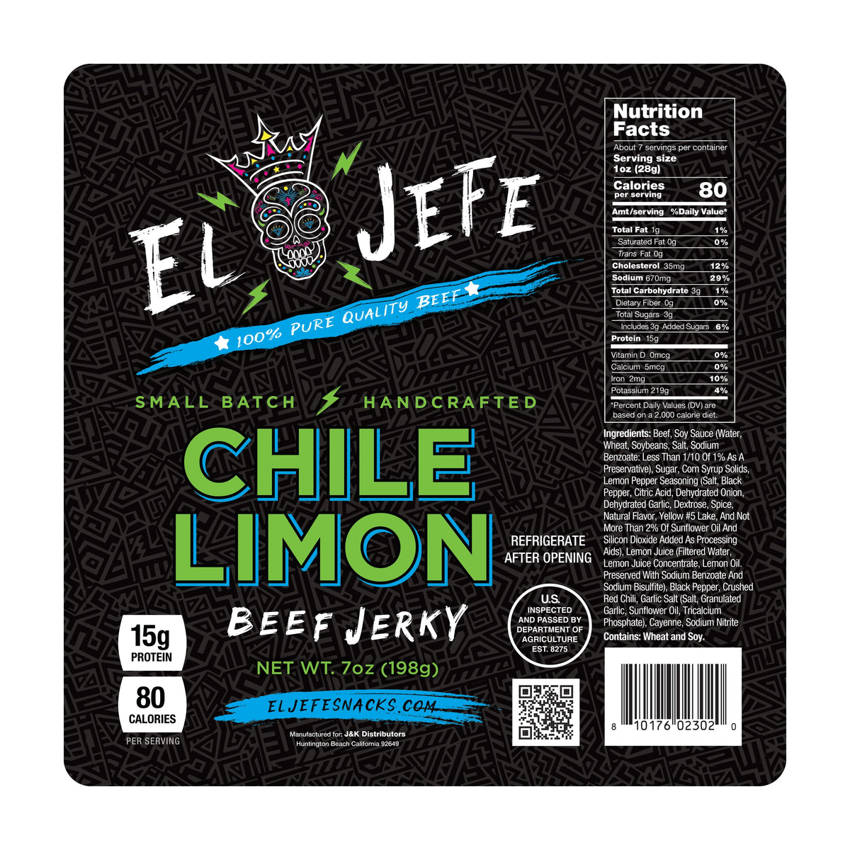 Chile Limon Beef Jerky