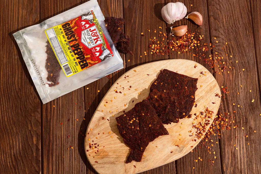 J&amp;K Beef Jerky - Ghost Pepper Flavor