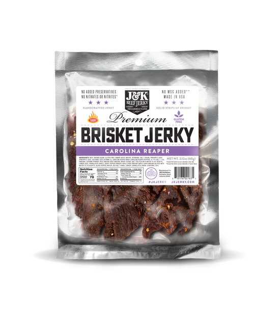 Small Beef Brisket Bundle (Five 2.12 oz Bags)