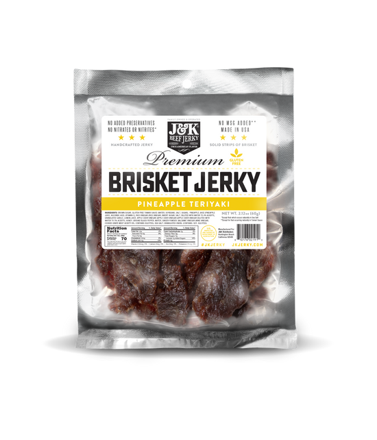 J&K Beef Brisket - Pineapple Teriyaki Flavor