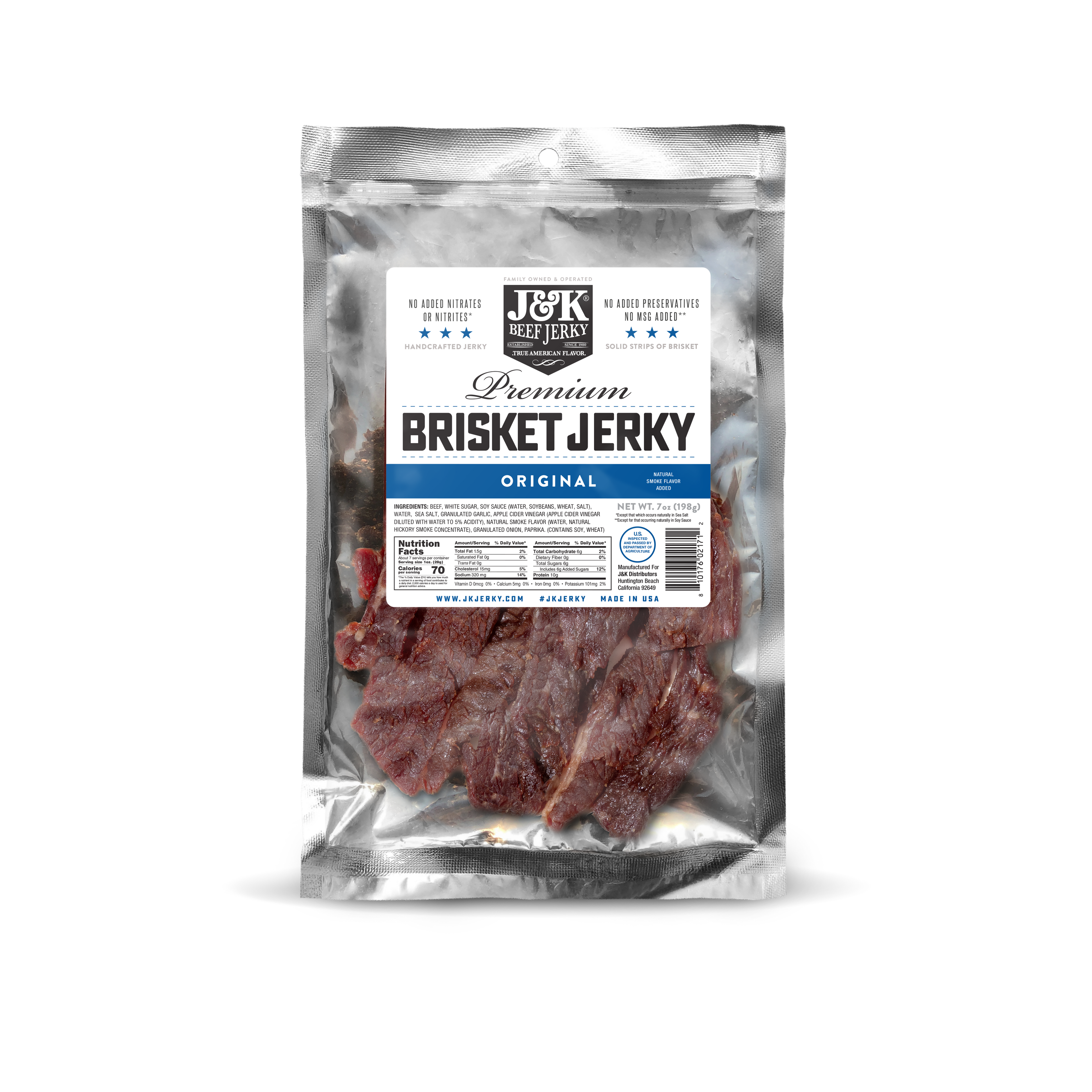 Large Beef Brisket Bundle (Five 7 oz. Bags)