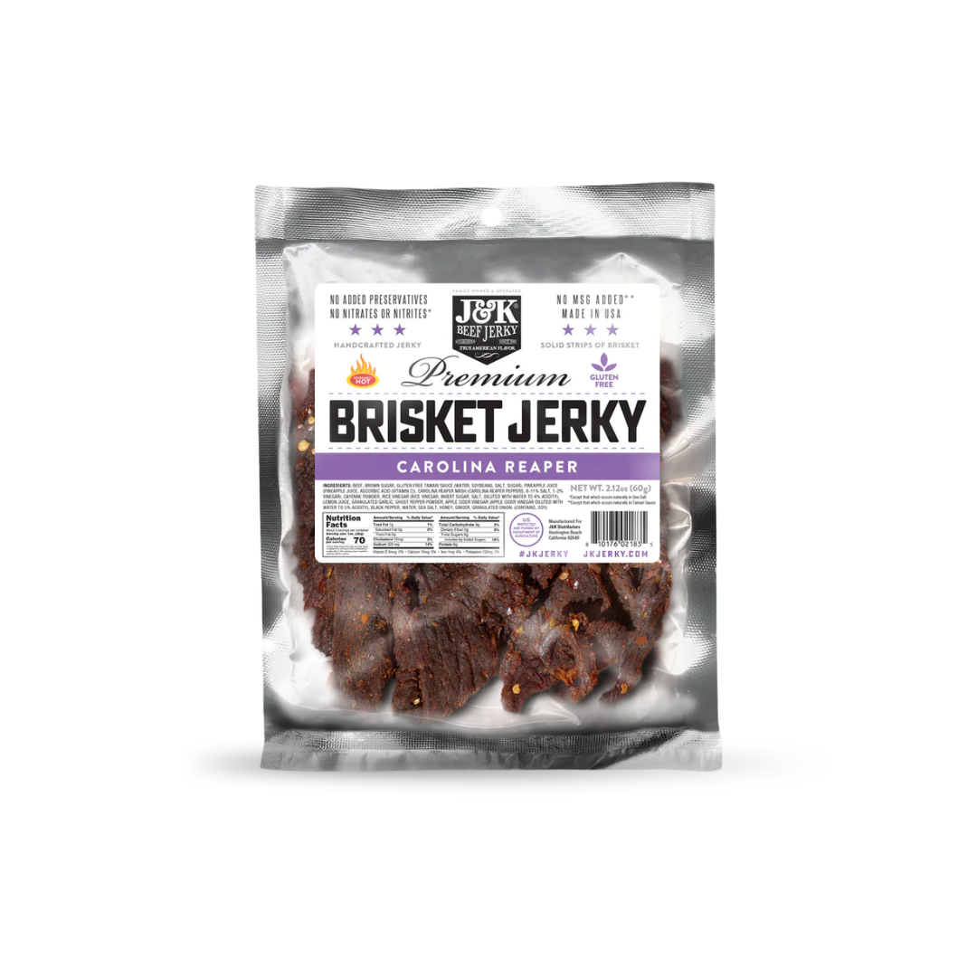 J&amp;K Beef Brisket - Carolina Reaper Flavor