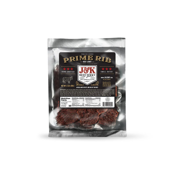 Prime Rib Beef Jerky bag