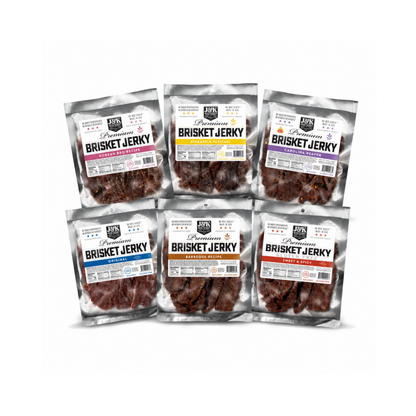 Small Beef Brisket Bundle (Six 2.12 oz Bags)