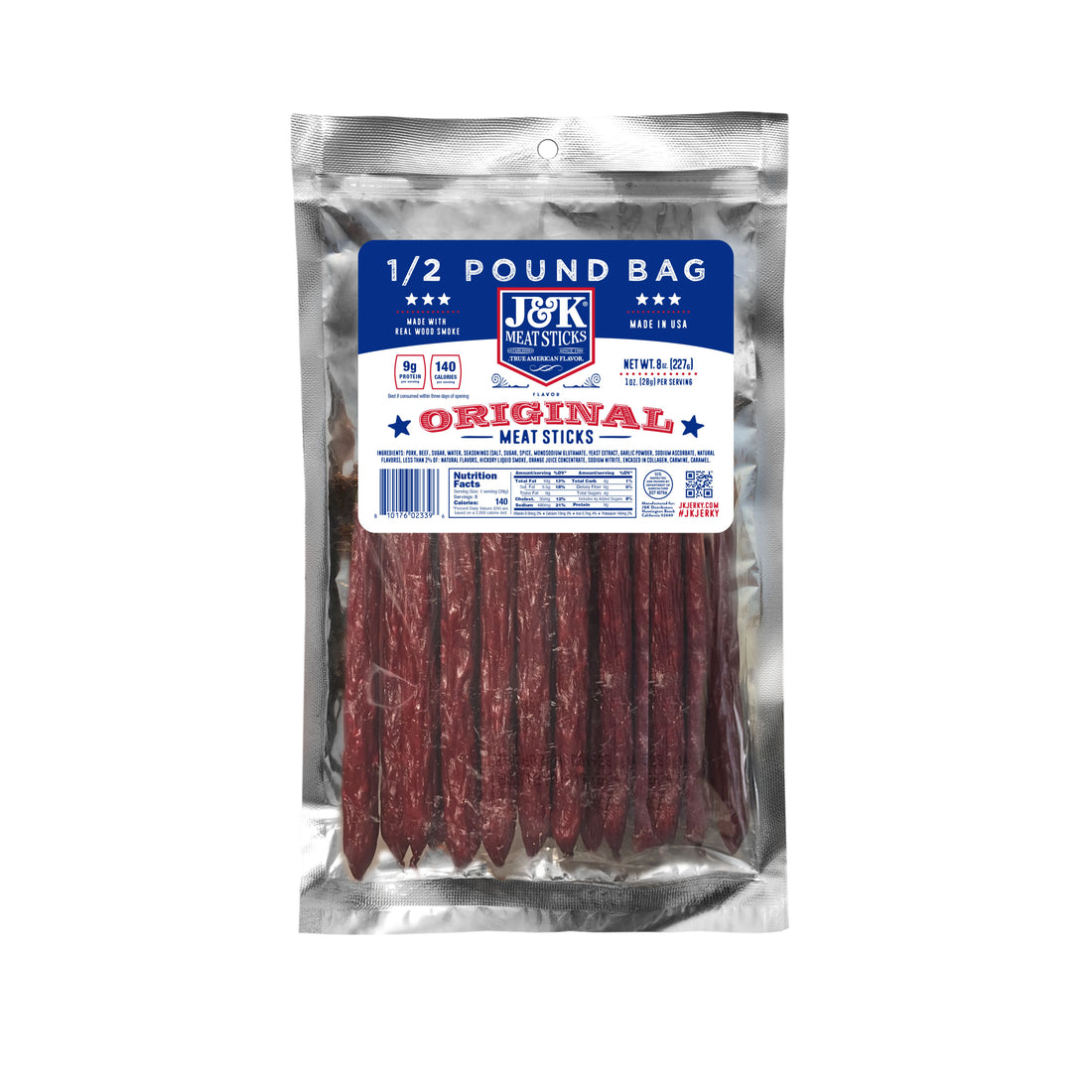 J&amp;K Meat Sticks - Original Flavor