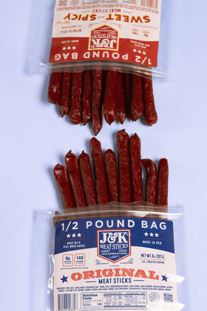 J&amp;K Meat Sticks - Sweet &amp; Spicy Flavor